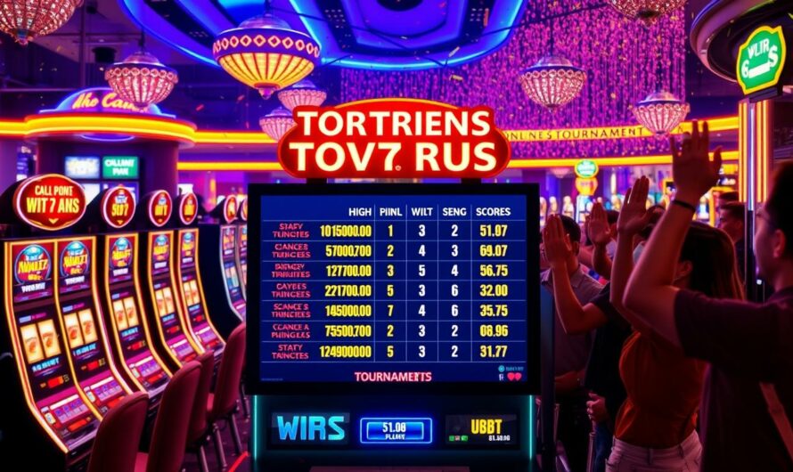 Top Slot Tournaments: Win Big Playing Online Games